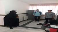 بازدید سرپرست دانشکده دکتر فغفوری از خوابگاه برادران  و گفتگو صمیمی با دانشجویان